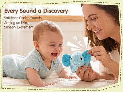 The Sensory Safari Trek | 8-Piece Talking Plush Set